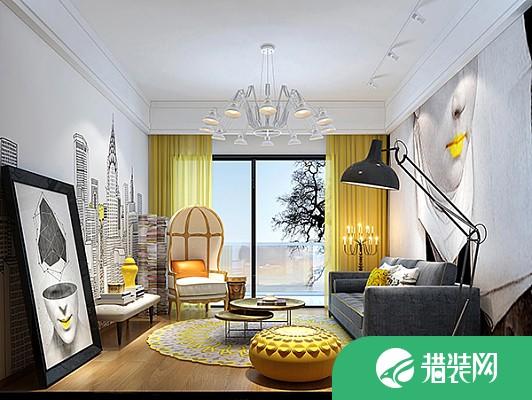 深圳东乐花园 欧式风格家庭装修设计效果图