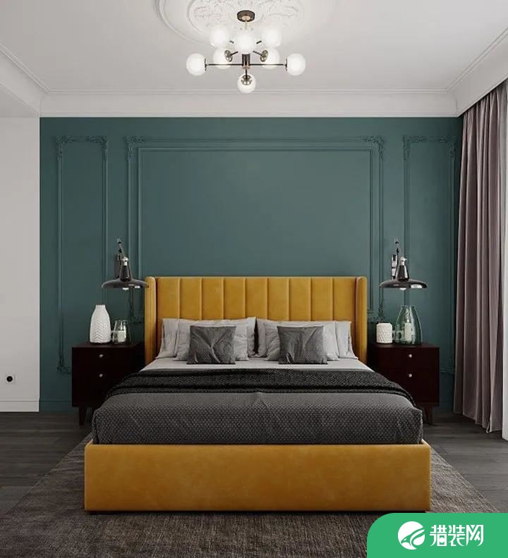 卧室色彩搭配效果图