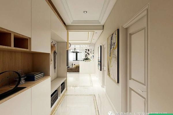 青岛午山社区中式风格四居室装修案例