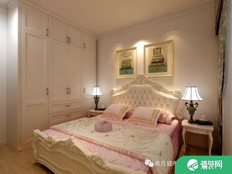 青岛凤凰城欧式风格三居室装修，低调奢华