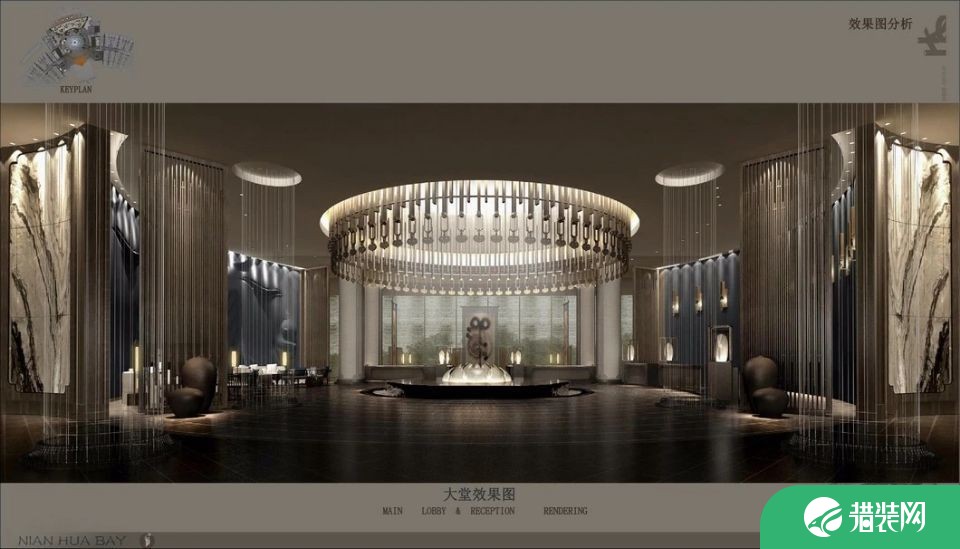 新中式风格酒店装修效果图 新中式风格酒店设计图