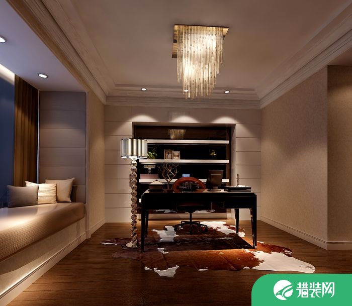 徐州中式风格三居室装修效果图