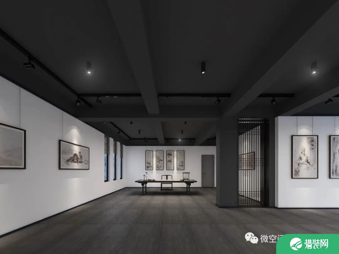 青岛大唐轩美术馆装修实景 微空间设计前后对比给你宁静空间