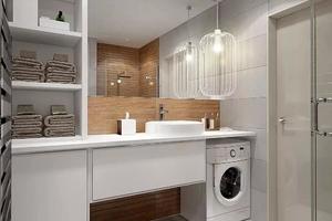 装家必备干货 解锁卫生间放洗衣机设计方案 你家选哪款？