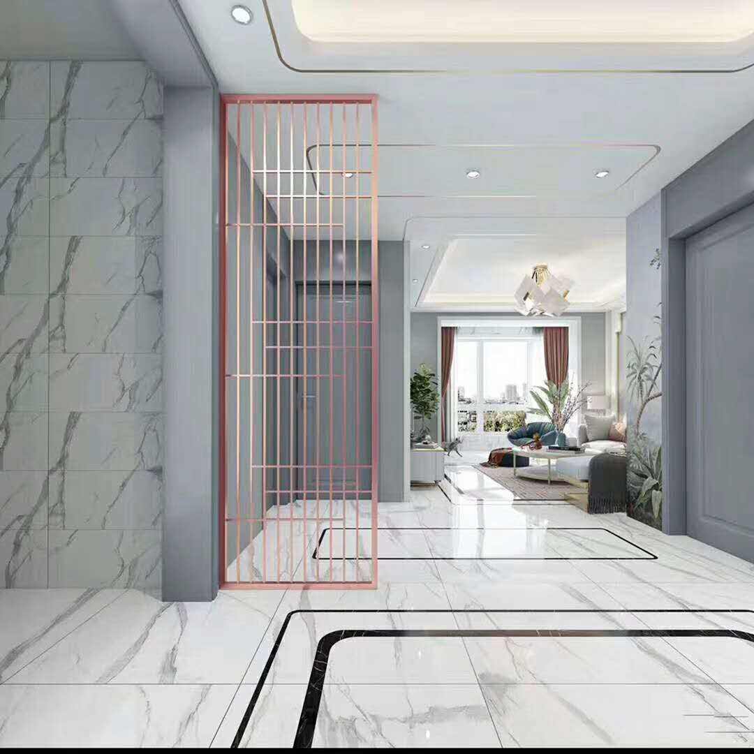 150平米四居室现代风格简易隔断装修效果图