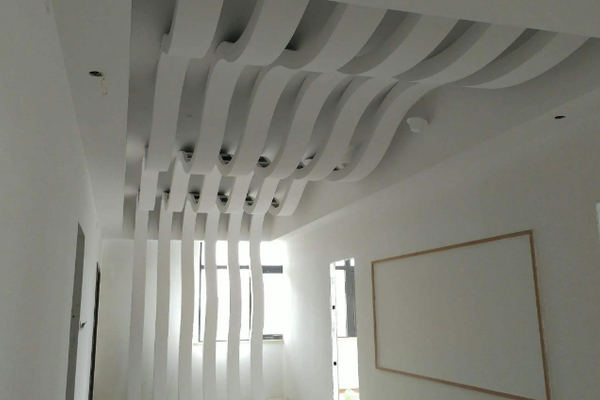 200平米pvc石膏板吊顶现代创意风格装修效果图