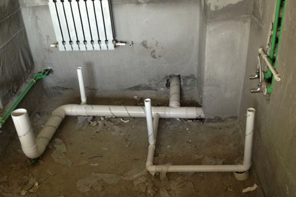 卫生间排水横支管