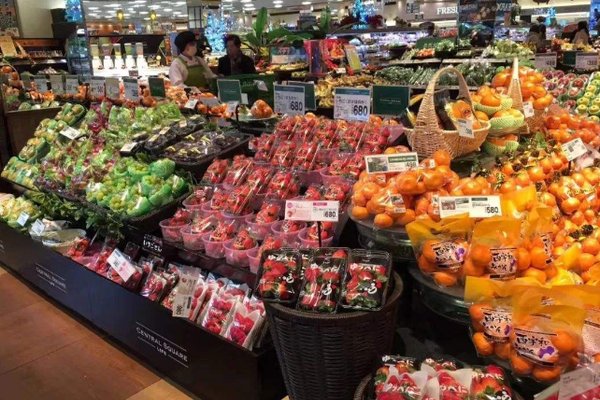200平生鲜超市欧式混搭风格装修效果图