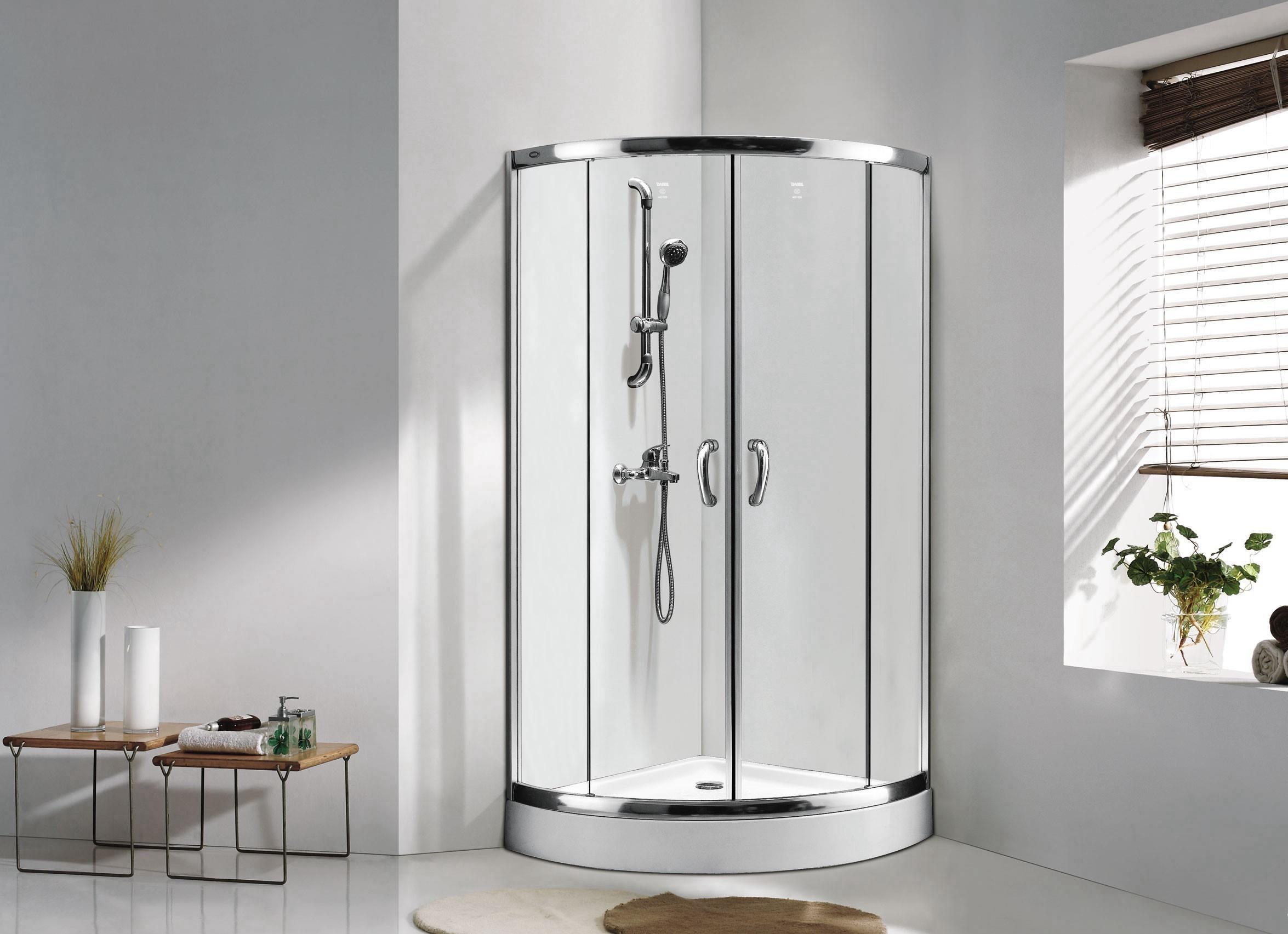20平米卫生间现代风格淋浴房隔断装修效果图