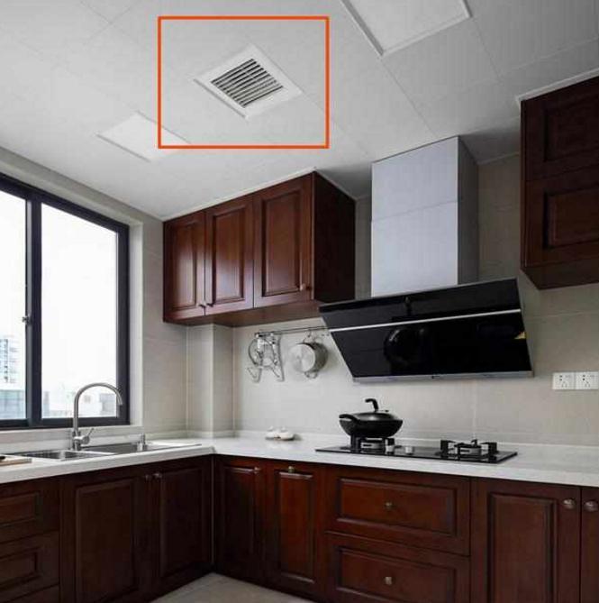 大型厨房排风扇正确安装图