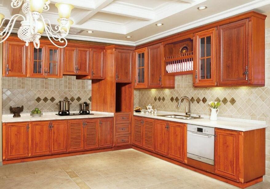 167平米大户型现代风格厨房全铝橱柜装修效果图