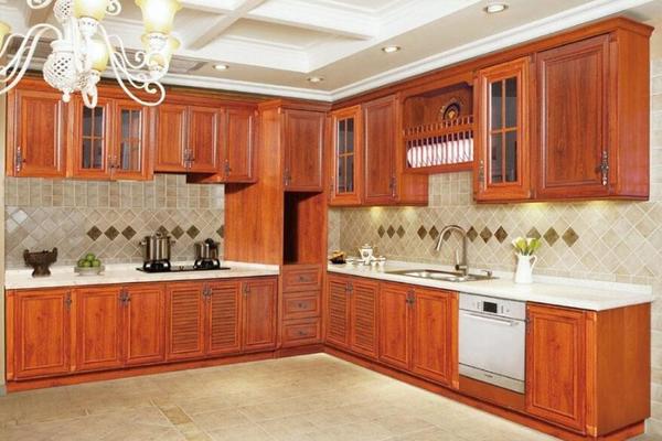 167平米大户型现代风格厨房全铝橱柜装修效果图