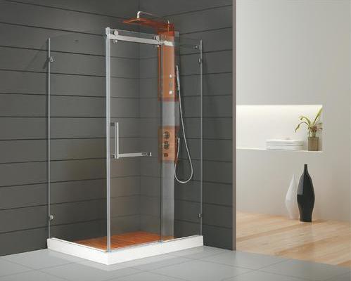 12平米卫生间现代风格卫生间淋浴隔断装修效果图