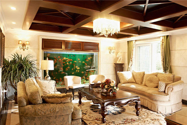 古典欧式风格精致别墅室内设计装修效果图赏析