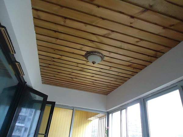 阳台生态木吊顶安装方法