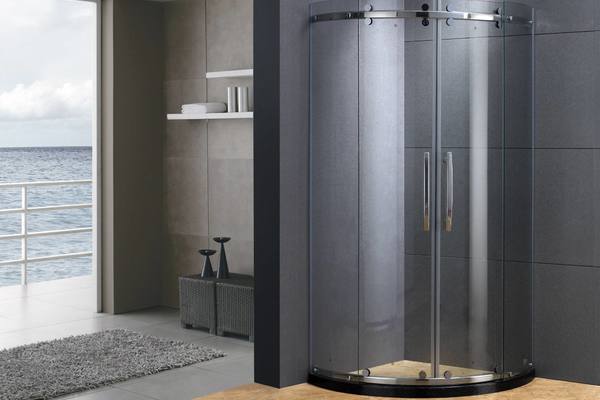 19平米卫生间现代风格淋浴房隔断装修效果图