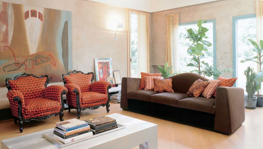 古典欧式风格别墅室内客厅沙发装修效果图