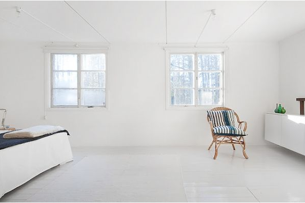 200平房子中式古典风格白色地板装修效果图