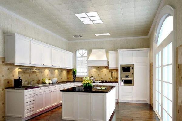 136平米两居室简约风格厨房橱柜瓷砖装修效果图