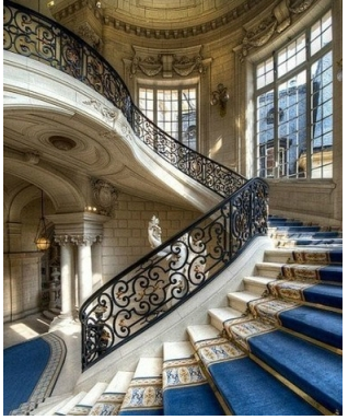 欧式楼梯设计效果图