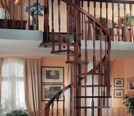 现代时尚的小户型室内楼梯装修效果图