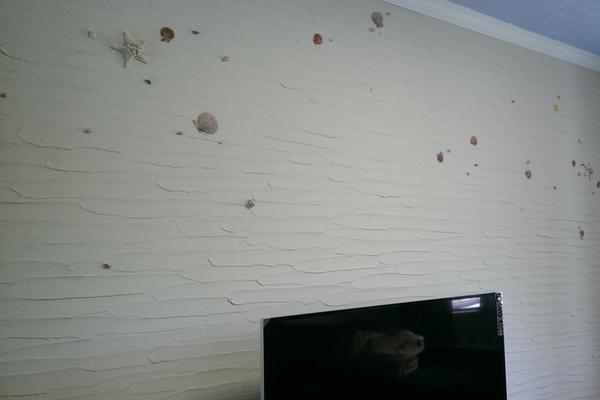 客厅电视背景墙硅藻泥装修效果图大全
