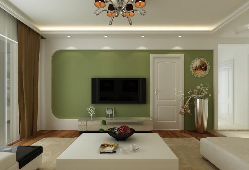 120平现代风格房子强化地板装修效果图