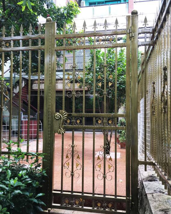 402平米金色简约风格别墅庭院围栏装修效果图