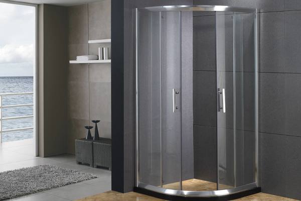 15平米卫生间现代风格淋浴房隔断装修效果图