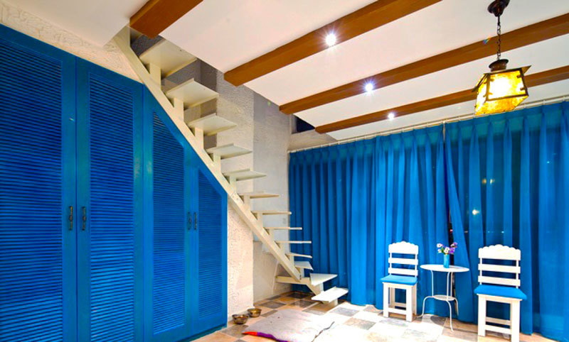 雅舍：122平米純美新房地中海風格裝修圖片