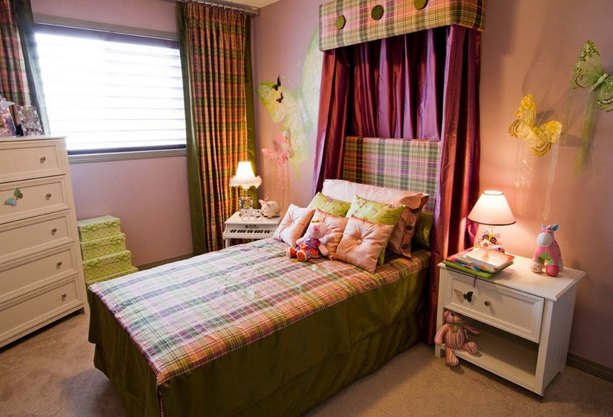 田园风情小户型家装卧室效果图片