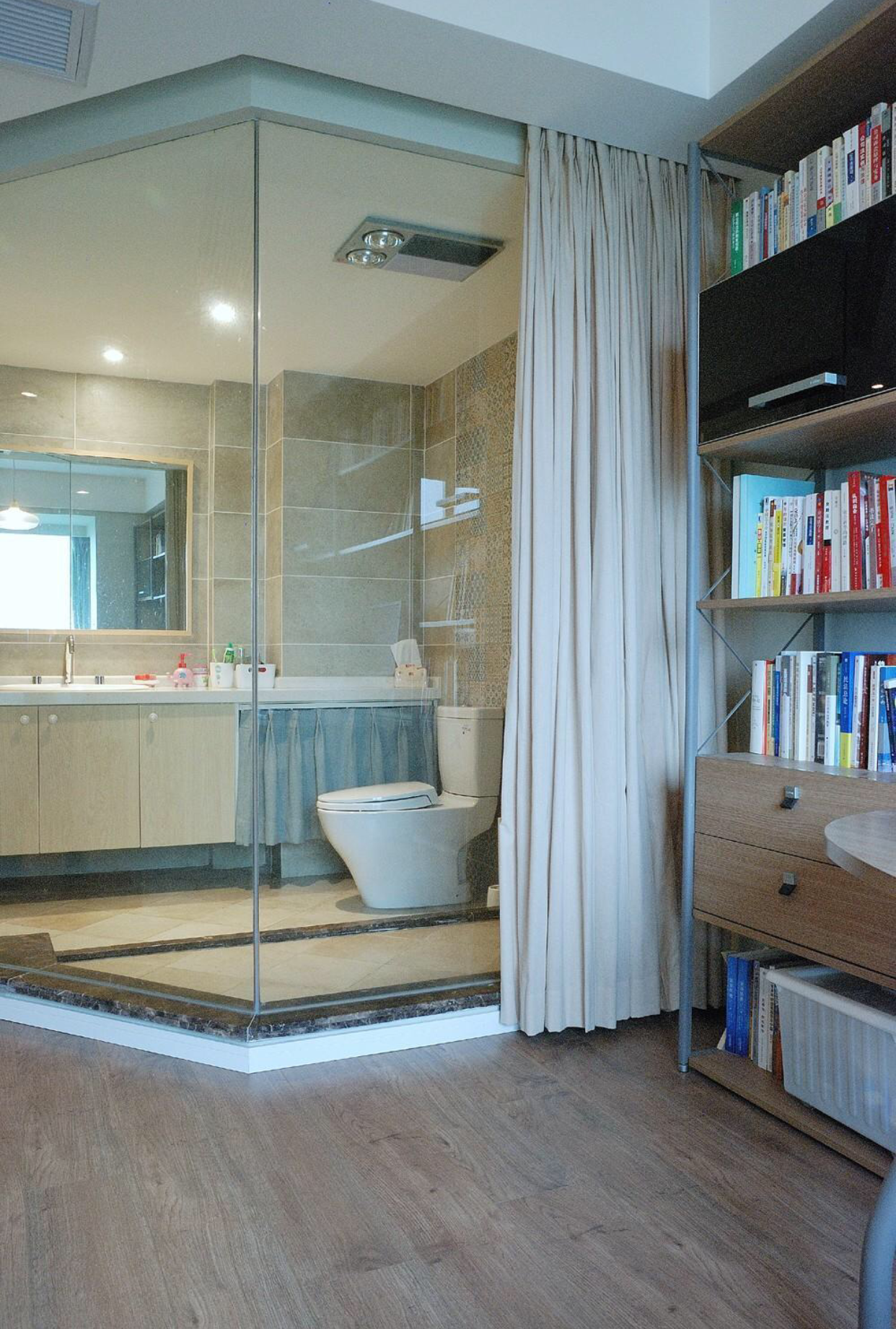 一居室简约欧式1平米卫生间装修效果图