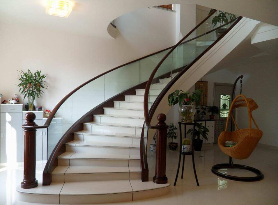 260平米简约风格双层别墅外楼梯装修效果图