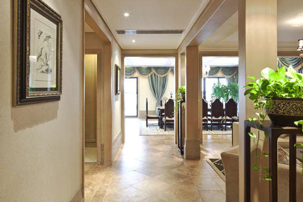 400平米美式风格精致别墅室内装修效果图案例