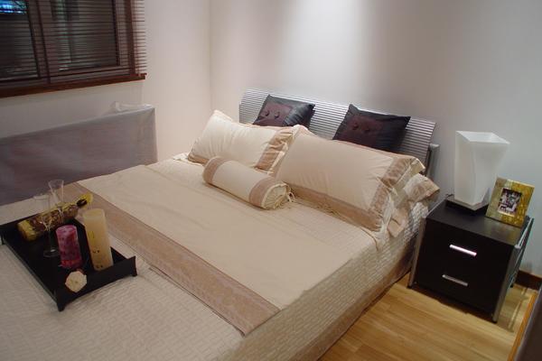 70平米二居室简约欧式5平方米卧室装修效果图