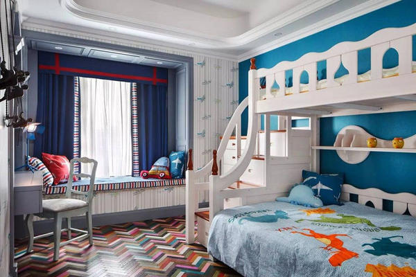 地中海风格时尚儿童房装修效果图赏析