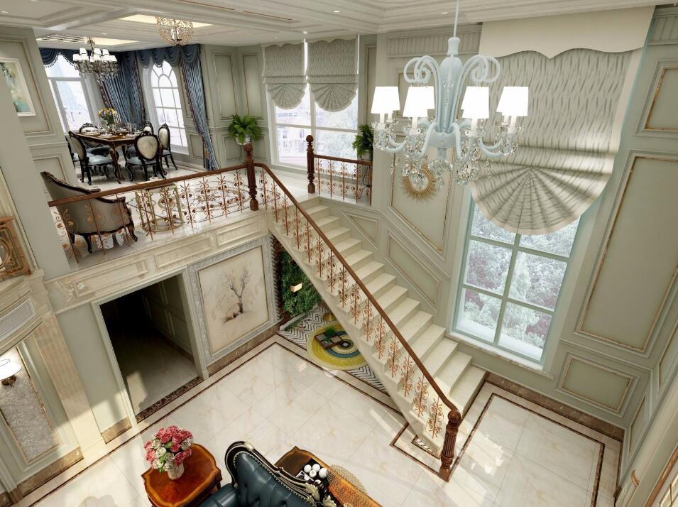 249平米复式欧式客厅茶几装修效果图