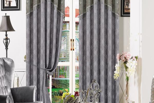 100平米跃层现代欧式风格灰色窗帘装修效果图