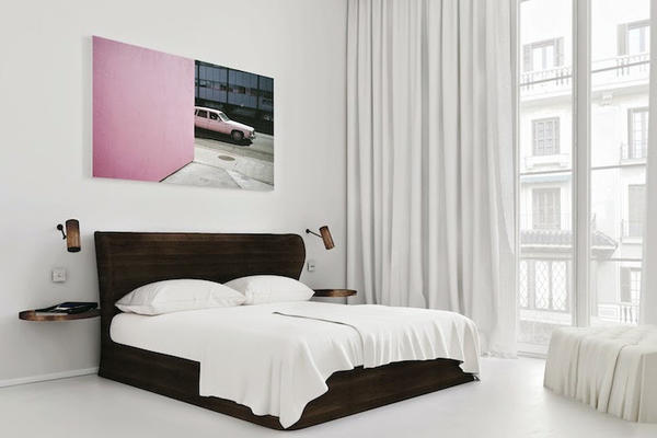 北欧式洁白90平米单身汉公寓装修效果图