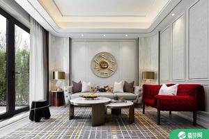 252平方米法式浪漫别墅 广州雅轩装饰打造高级质感家居