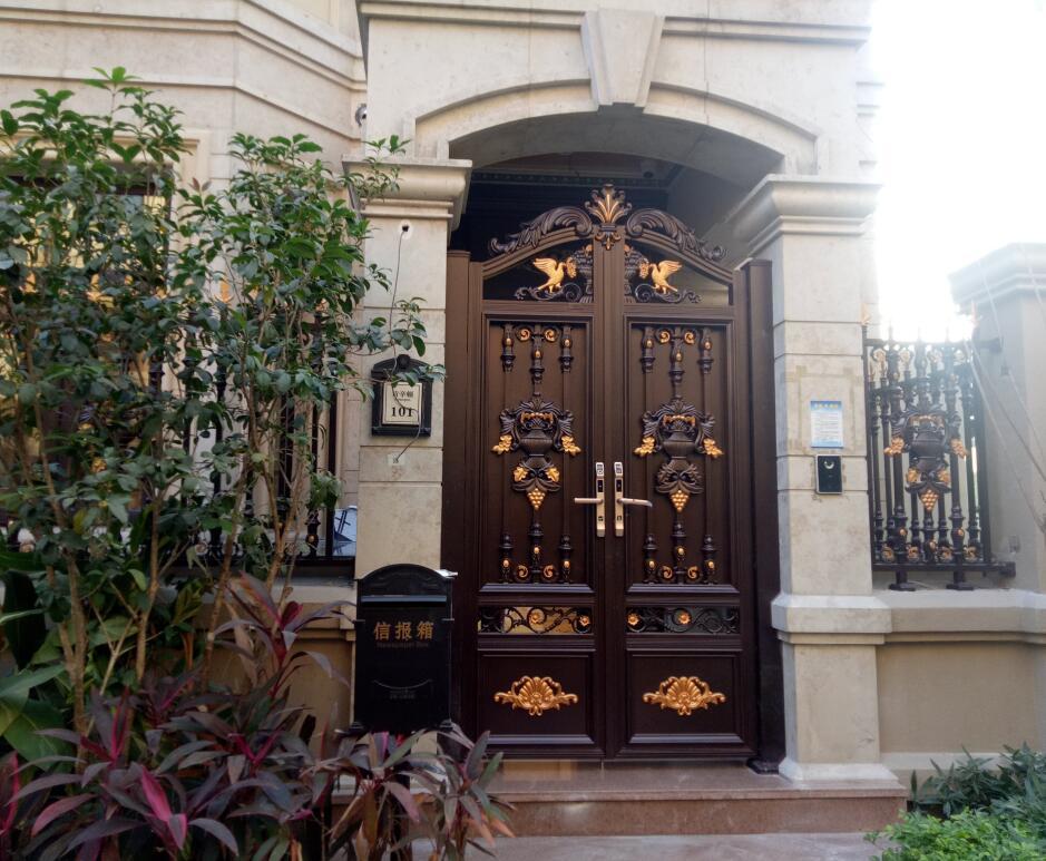 300平方欧式古典风格别墅入户大门装修效果图
