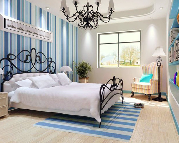 两室一厅地中海风格交换空间卧室装修