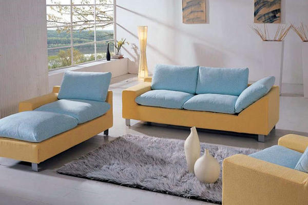 北欧小复式楼客厅功能沙发床图片