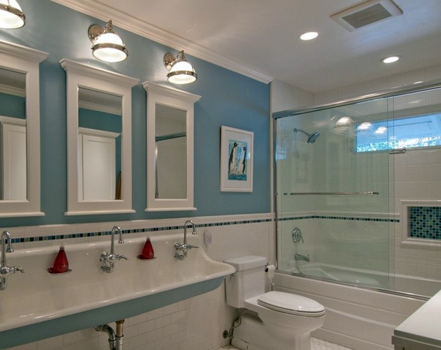 两室一厅地中海风格整体卫浴装修效果图