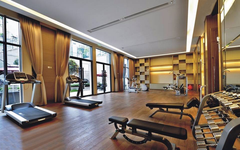 110平米三居室高档健身房欧式风格装修效果图