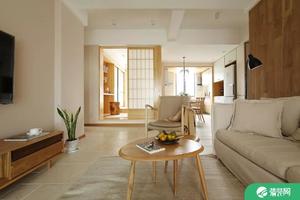 日式风格装修搭配暖色系灯光 瞬间营造出温馨的居家氛围！