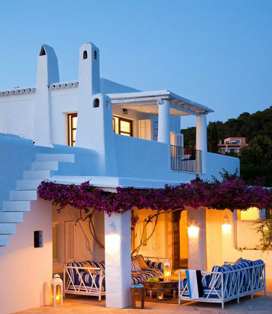 120平米地中海风格小型别墅装修效果图
