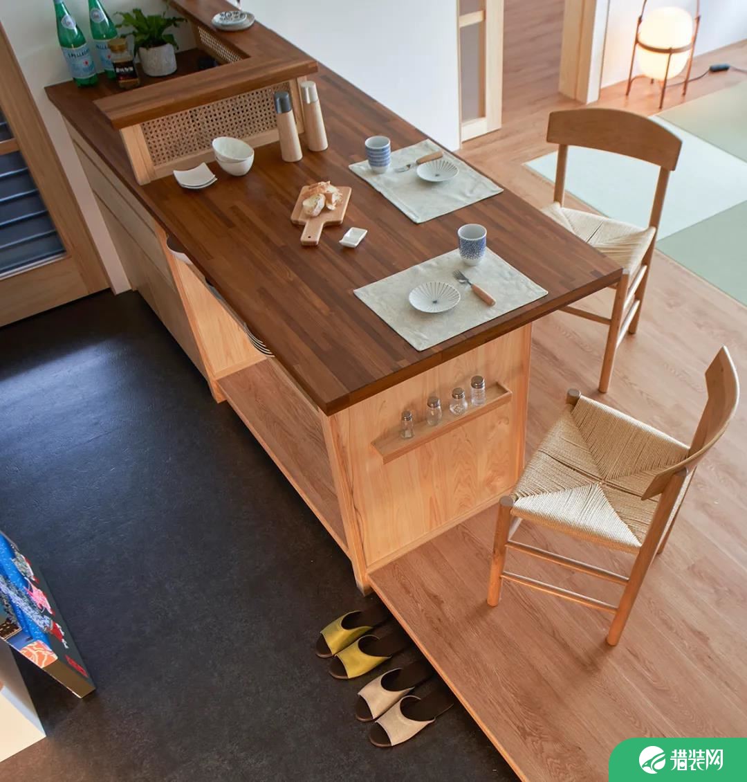 63平米房子装修餐厨区设计效果图