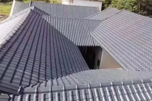 琉璃瓦屋顶施工方法及寿命