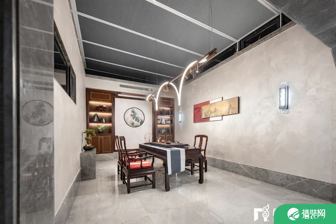 中式风格别墅茶室装修效果图